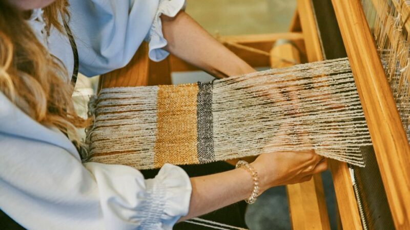 Ljubljana: Interactive Workshop with Experienced Weaver - What the Experience Looks Like