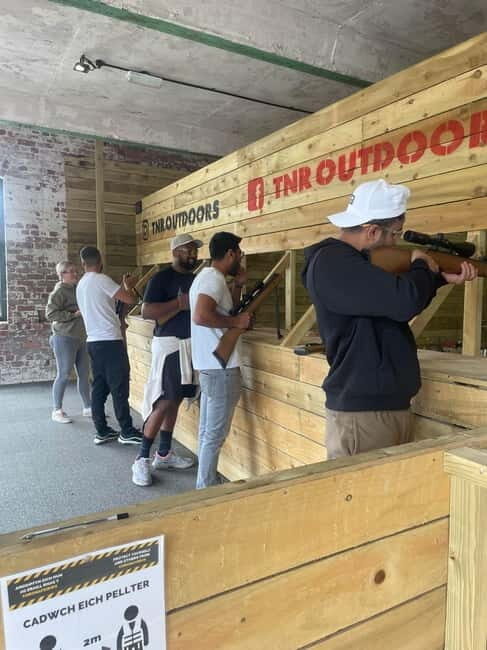 Llangollen: Axe Throwing, Archery and Air Rifles Combo - Practicalities and Logistics