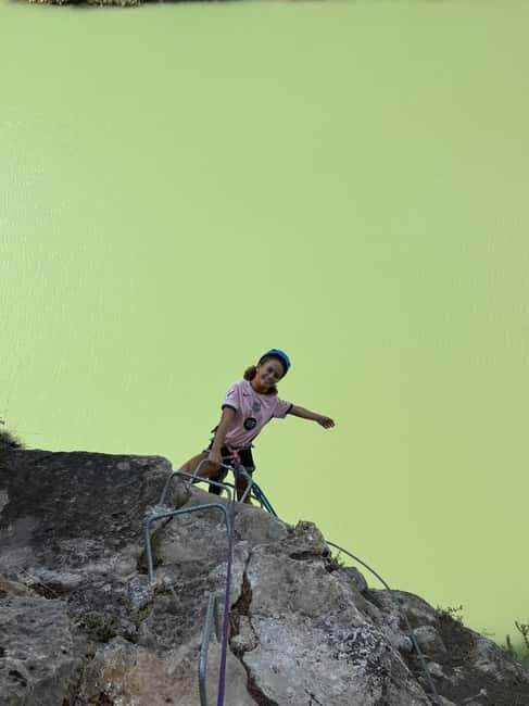 Lleida Pyrenees: Paret de les Arcades Via Ferrata with views of the lake - What is the Lleida Pyrenees Via Ferrata like?