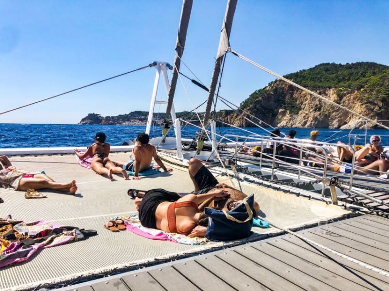 Lloret de Mar: Catamaran Sailing Cruise with BBQ and Drinks - An Enjoyable Day on the Water