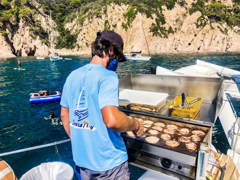 Lloret de Mar: Catamaran Sailing Cruise with BBQ and Drinks - Choosing your departure: family morning vs adult afternoon vs Saturday celebration
