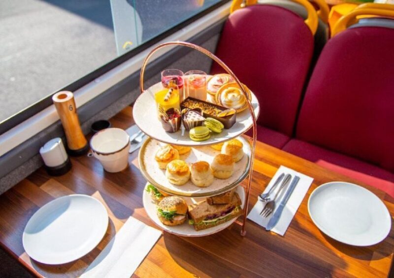 London: Afternoon Tea Bus with a Glass of Prosecco - The Route in Detail