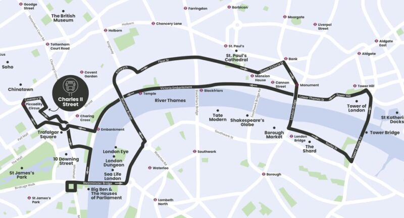 London: Bar Bus Tour by Tootbus - Key Points