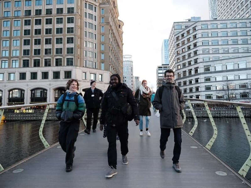 London Canary Wharf Walking Tour: Homelessness Revisited - Key Points