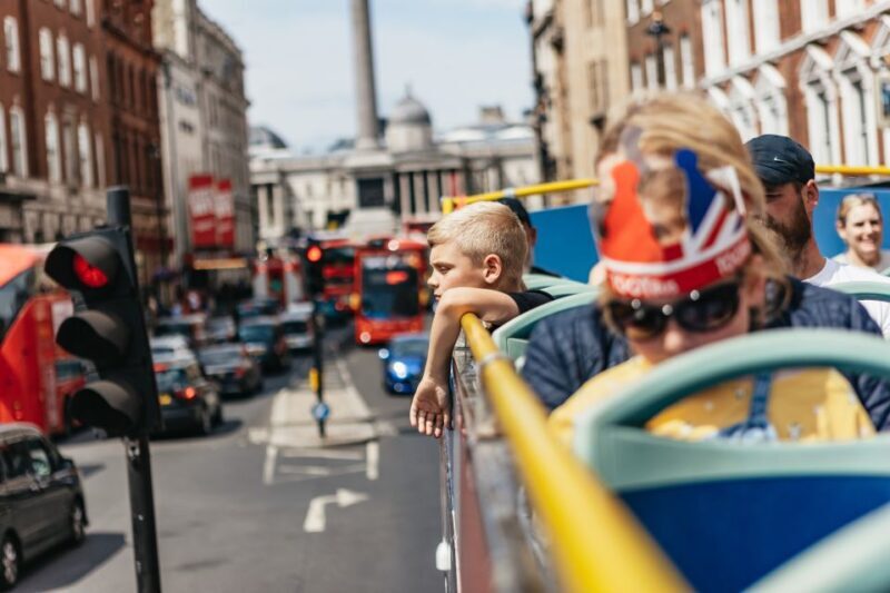 London: Children's Open Top Bus Tour - Key Points