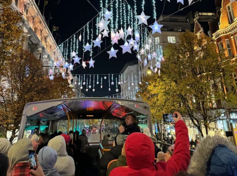 London: Christmas Lights Bus Tour With Live Guide - Key Points