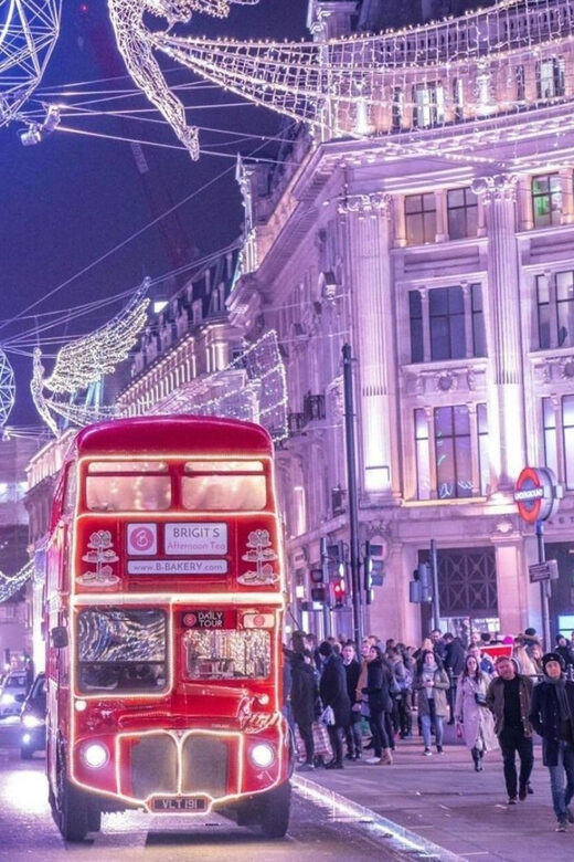 London: Christmas Lights Guided Walking Tour - Key Points
