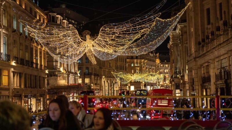 London: Christmas Lights Open-Top Bus Tour - Key Points