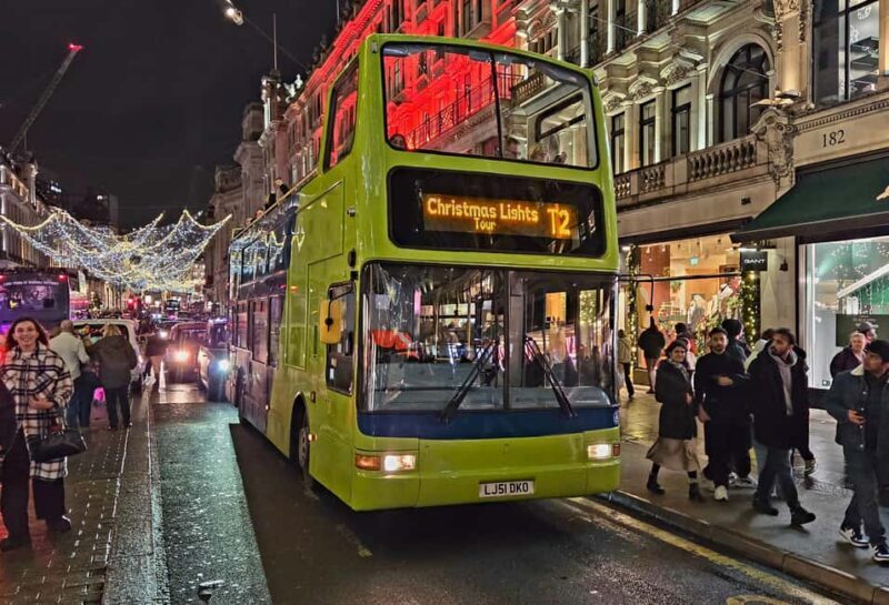 London: Christmas Lights Open-Top Bus Tour - An Overview of the Experience