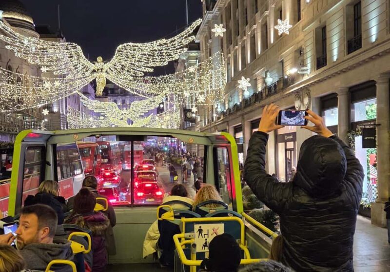 London: Christmas Lights Open-Top Bus Tour - What Travelers Say