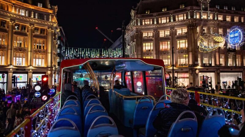 London: Christmas Lights Open-Top Bus Tour - Practical Tips