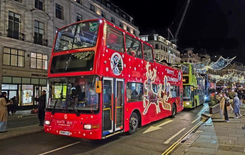 London: Christmas Lights Santa Sleigh Open-Top Tour - A Closer Look at the Tour Experience