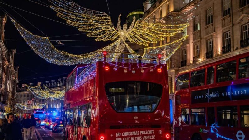 London: Christmas Lights Santa Sleigh Open-Top Tour - Price and Value