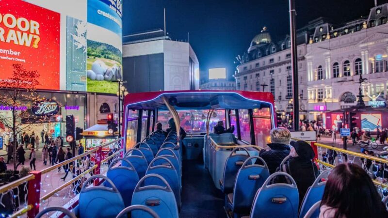 London: Christmas Lights Santa Sleigh Open-Top Tour - FAQ