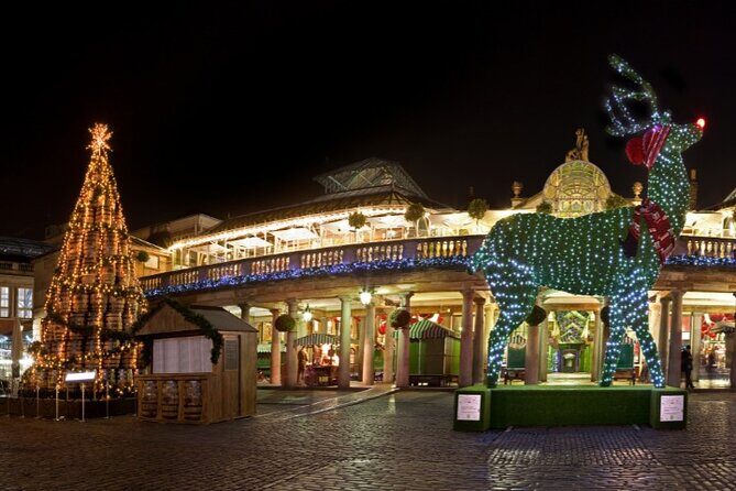 London Christmas Lights Self Guided Walking Tour - Key Points