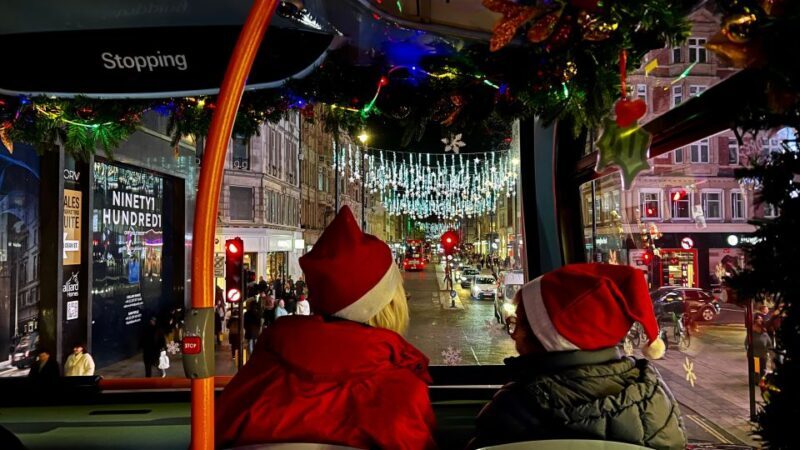 London: Christmas Lights Sightseeing Open-Top Bus Tour - What to Expect on the Tour