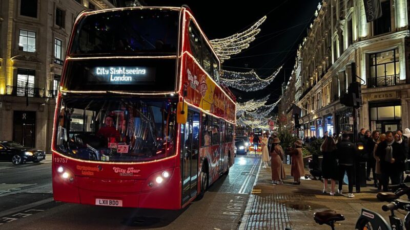 London: Christmas Lights Sightseeing Open-Top Bus Tour - Reviews and Real Experiences