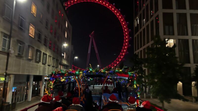 London: Christmas Lights Sightseeing Open-Top Bus Tour - Price and Value Analysis
