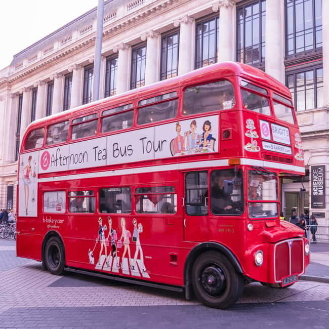 London: Classic Afternoon Tea Bus Tour - Key Points