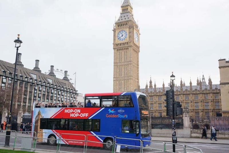 London: Golden Tours Gray Line Hop-on Hop-off Bus Tour - Key Points