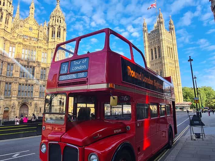 London: Guided Sightseeing Tour on a Vintage Open-Top Bus - Monument and the City: quick context for a huge area