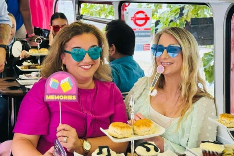 London: "Here We Go Again" Afternoon Tea Bus - Who Will Love This Experience?