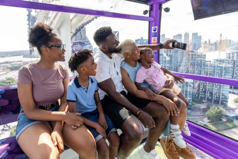 London: IFS Cloud Cable Car - Glass Floor Experience - Key Points