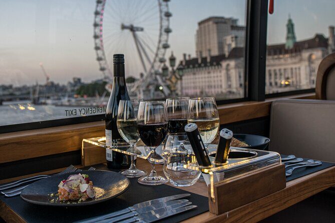 London Luxury Dinner Experience with Panoramic City Views - The Food and Drink Experience