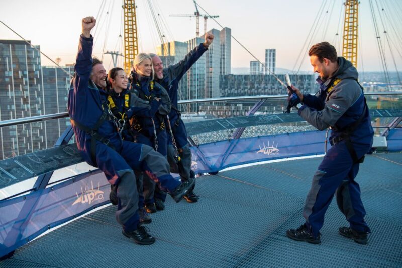 London: O2 Arena Rooftop Climbing Experience - Guides and Safety Measures