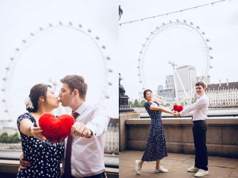 London: Private Couples Photography Session with Landmarks - Key Points