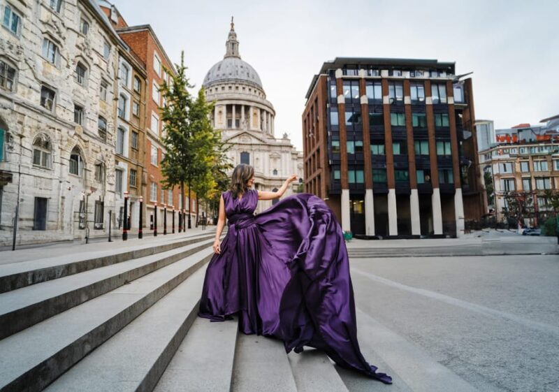 London: Private Flying-dress Photoshoot @jonadress - Key Points