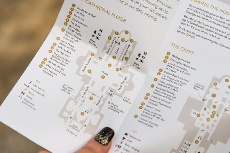 London: St Paul's Cathedral Entry Ticket - Limitations to Keep in Mind