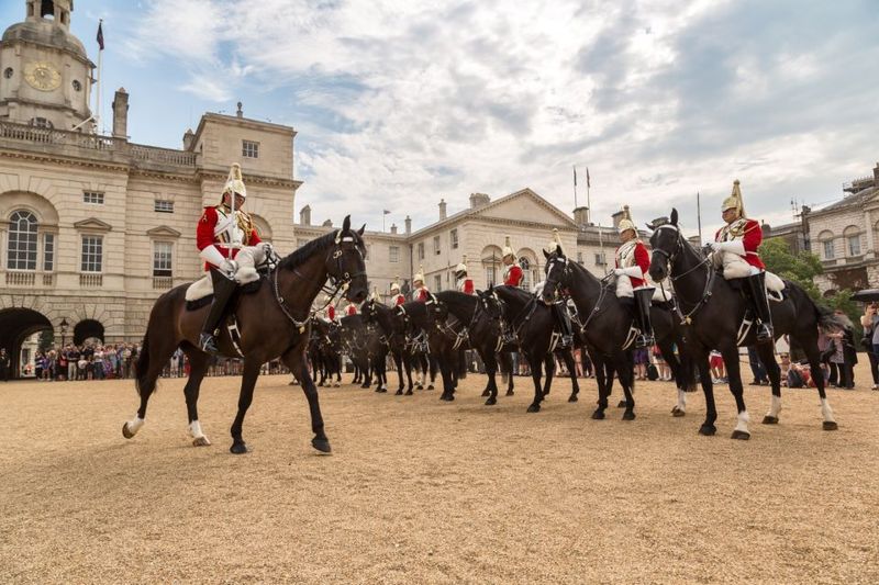 London: The Changing of the Guard Tour and Buckingham Palace - Marching to the beat: Whitehall’s Horse Guards Parade atmosphere
