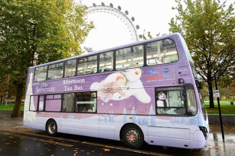 London: The Snowman Afternoon Tea Bus Christmas Tour - What to Expect from the Tour