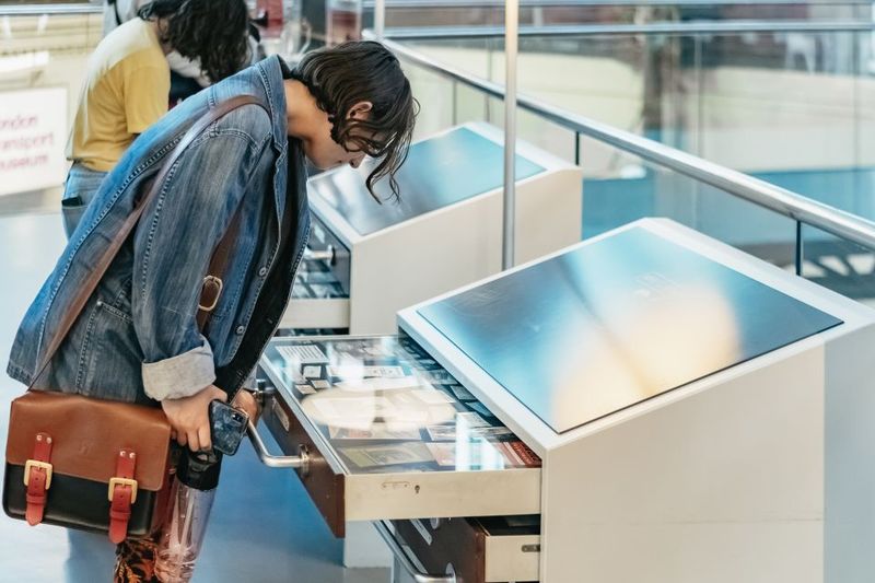 London Transport Museum Entrance Ticket - The big gallery of posters: Global Poster Gallery and Tube branding