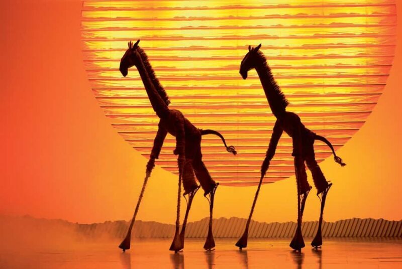 London's West End: Ticket to The Lion King - The Visual Spectacle and Puppetry