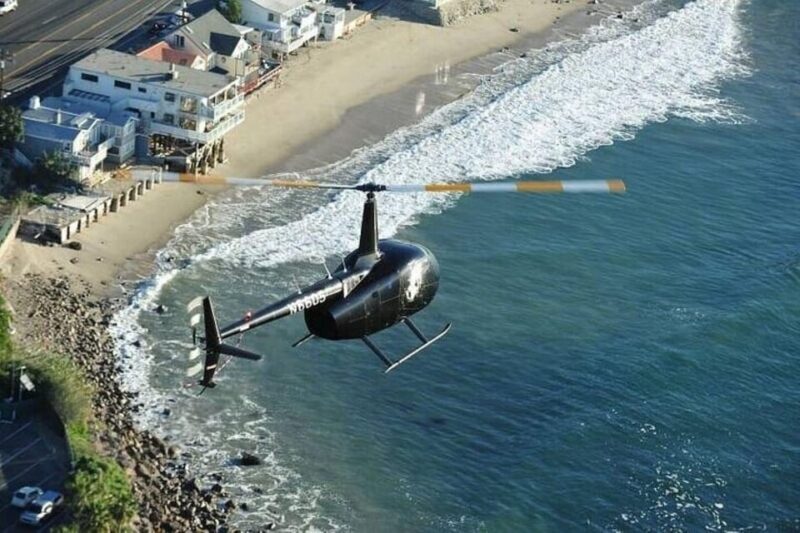 Long Beach: Private LA Coast Surf and Turf Helicopter Tour - The Details of the Tour