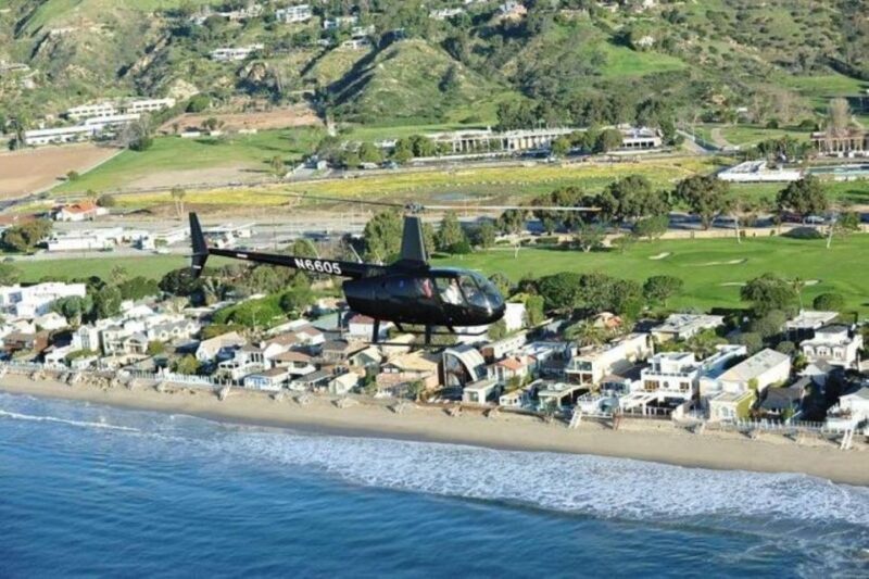 Los Angeles: 30 Minutes Helicopter Tour of the Coastline - Key Points