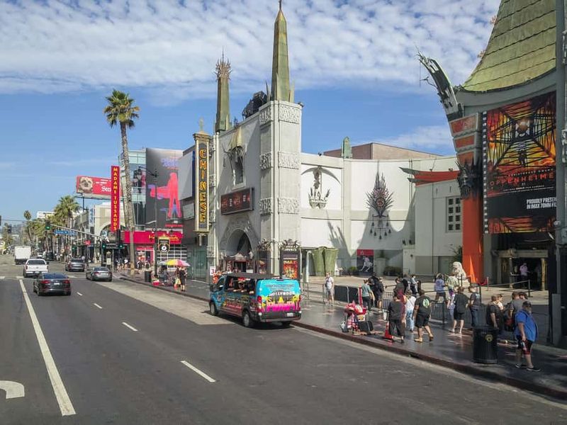 Los Angeles: Celebrity Homes and Hollywood Open-Air Bus Tour - The Sunset Strip ride-through on Santa Monica departures
