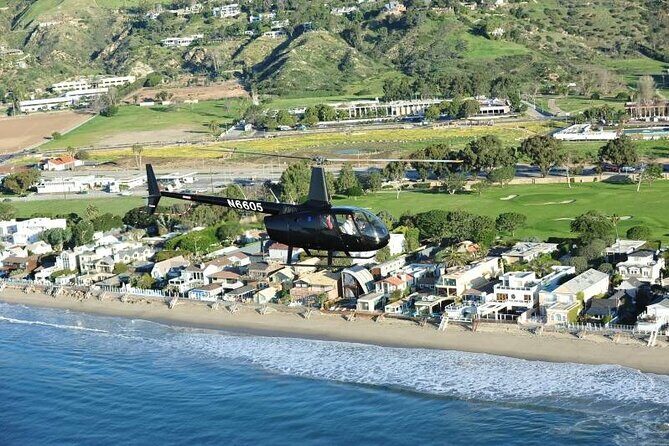 Los Angeles Coastline Private Helicopter from Burbank - Key Points