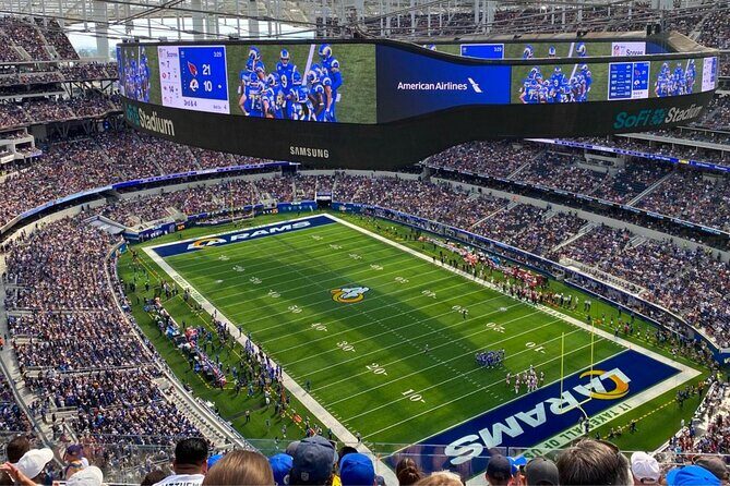 Los Angeles Rams Football Game Ticket at SoFi Stadium - Key Points