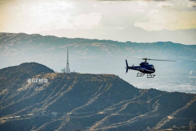 Los Angeles Romantic Helicopter Tour with Mountain Landing - Key Points