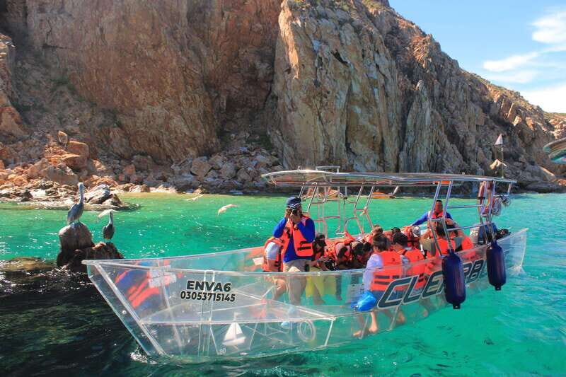 Los Cabos Arch & PelicanRock Cabo San Lucas CrystalBoat Tour - The Experience in Detail
