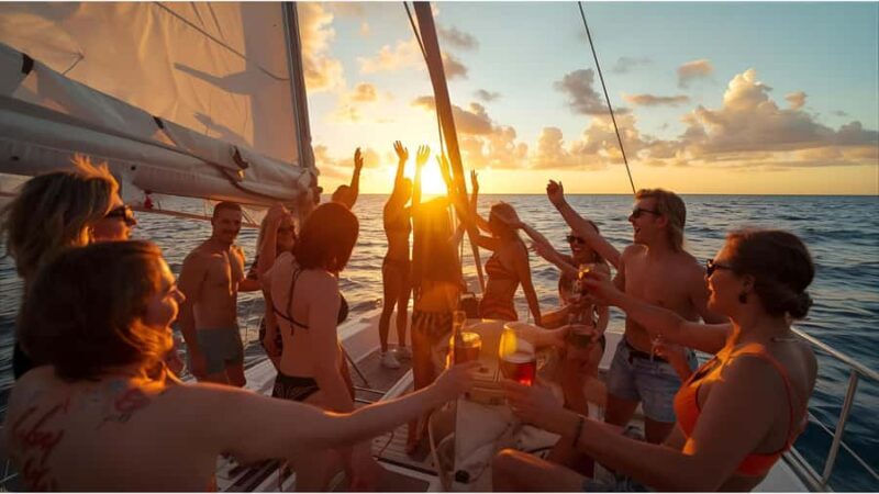 Los Cabos Catamaran: Iconic Sunset Cruise with Drinks & DJ - Key Points