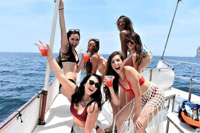 Los Cabos Catamaran: Iconic Sunset Cruise with Drinks & DJ - Key Points
