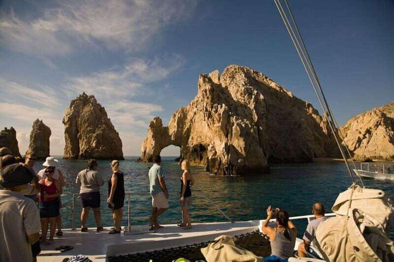 Los Cabos: Jazz & Wine Sunset Catamaran Cruise - Key Points