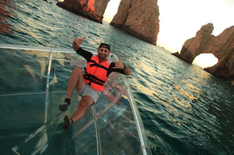 Los Cabos Tour to the Arch in a Transparent Boat - The Boat Ride to the Arch