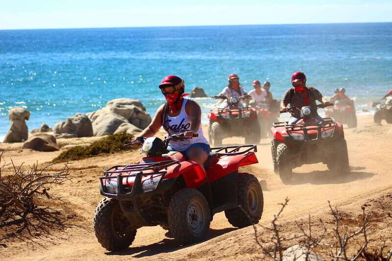 Los cabos:ATV beach&desert with transfer & tequila tasting - Key Points