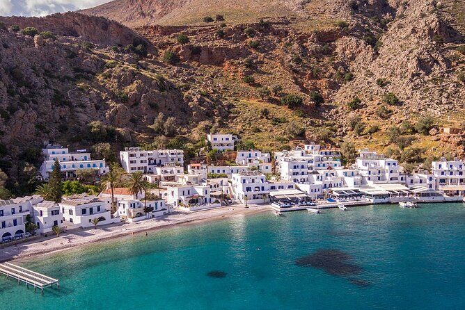 Loutro and Sweet Water Beach from Sfakia - Key Points