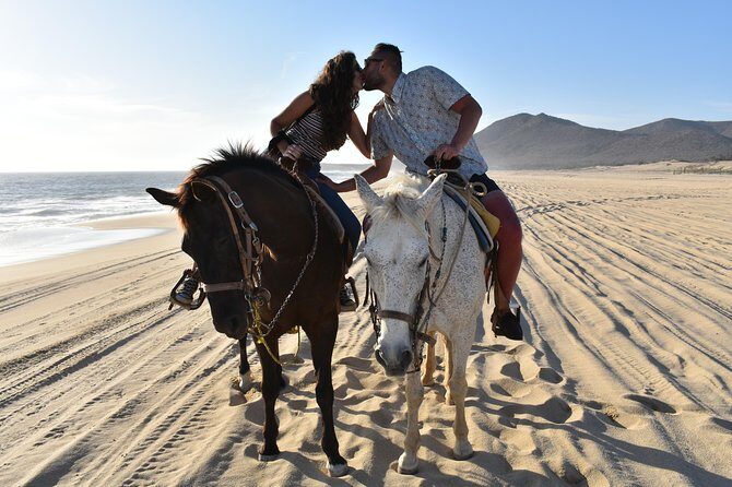 Love is in the air! Private horseback ride on the beach and sunset dinner! - FAQs